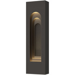 Procession Arch Outdoor Wall Sconce - Coastal Oil Rubbed Bronze / Coastal Natural Iron