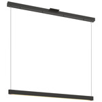 Fold Linear Pendant - Black