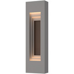 Procession Outdoor Wall Sconce - Coastal Burnished Steel / Coastal Bronze
