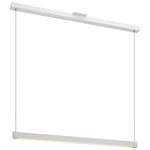 Fold Linear Pendant - White