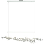 Coral Linear Pendant - Vintage Platinum / Vintage Platinum