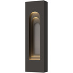 Procession Arch Outdoor Wall Sconce - Coastal Oil Rubbed Bronze / Coastal Burnished Steel