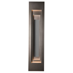 Procession Outdoor Wall Sconce - Coastal Dark Smoke / Coastal Burnished Steel