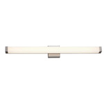 Mio Bathroom Vanity Light - Brushed Nickel / Opal