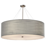 Classic Grand Pendant - Brushed Nickel / Gray