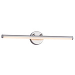 Fianco Bathroom Vanity Light - Brushed Nickel