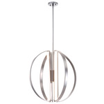 Liv Chandelier - Brushed Nickel