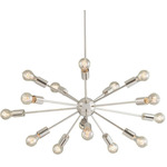 Axion Chandelier - Polished Chrome