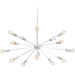 Axion Chandelier - Polished Chrome