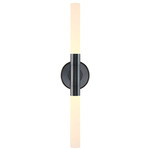 Noa Wall Sconce - Bronze / Etched Glass