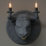 Corrado Wall Light - Matte Grey