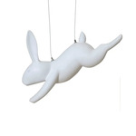 Silvan Hanging Rabbit - Matte White
