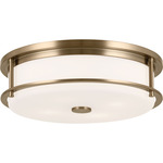 Brit Ceiling Light - Champagne Bronze / Opal