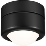 Tibbi Ceiling Light - Black / Opal