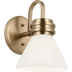 Farum Wall Sconce - Champagne Bronze / Opal