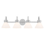 Farum Bathroom Vanity Light - Chrome / Opal