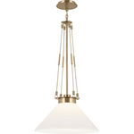 Albers Pendant - Champagne Bronze / Opal