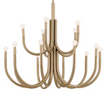 Odensa Chandelier - Champagne Bronze