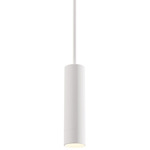 Combi Cylinder Pendant - Matte White