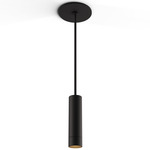 Combi Cylinder Pendant - Matte Black