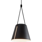 Attic Cone Pendant - Black / Black