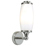 Eliot Wall Sconce - Polished Chrome / Opal