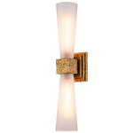 Kristy Wall Sconce - Gold Leaf / Clear