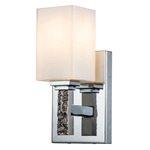 Jack Wall Sconce - Polished Chrome / Opal