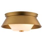 Bowtie Ceiling Light - Lacquered Gold / Opal