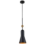 Etoile Pendant - Matte Black