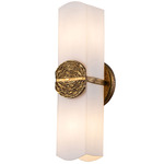 Elan Wall Sconce - Gold Leaf / Opal