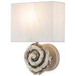 Swirl Wall Light - Bone / Ivory