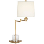 Grant Table Lamp - Gold / Off White