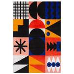 Oggian Composition 001 Carpet - Multicolor