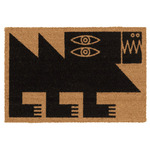 Oggian Doormat - Diagonal Camel