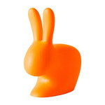 Rabbit Chair - Bright Orange