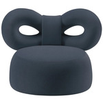 Ribbon Lounge Chair - Gentle Velvet Blue