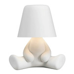 Sweet Brothers Portable Table Lamp - White