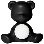 Teddy Girl Portable Table Lamp - Black