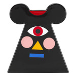 Mister Mouse Vase - Black / Multicolor