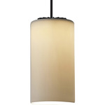 Cirio Simple Pendant - White / White Porcelain