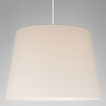 Sisisi Conicas GT1 Pendant - Textured White / White Linen