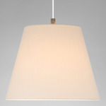 Sisisi Conicas PT1 / MT1 / GT3 Pendant - Textured White / White Linen