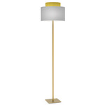 Venus Floor Lamp - Brass / Felt Sun Gold