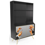 Lipsticks Bookcase - Black / Lipstick