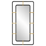 Escapade Mirror - Matte Black / Matte Gold / Stainless Steel