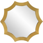 Flare Mirror - Brushed Brass