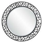 Mosaic Mirror - Satin Black