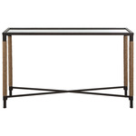 Braddock Console Table - Rust Bronze