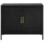 Front Range 2-Door Cabinet - Ebony Brown